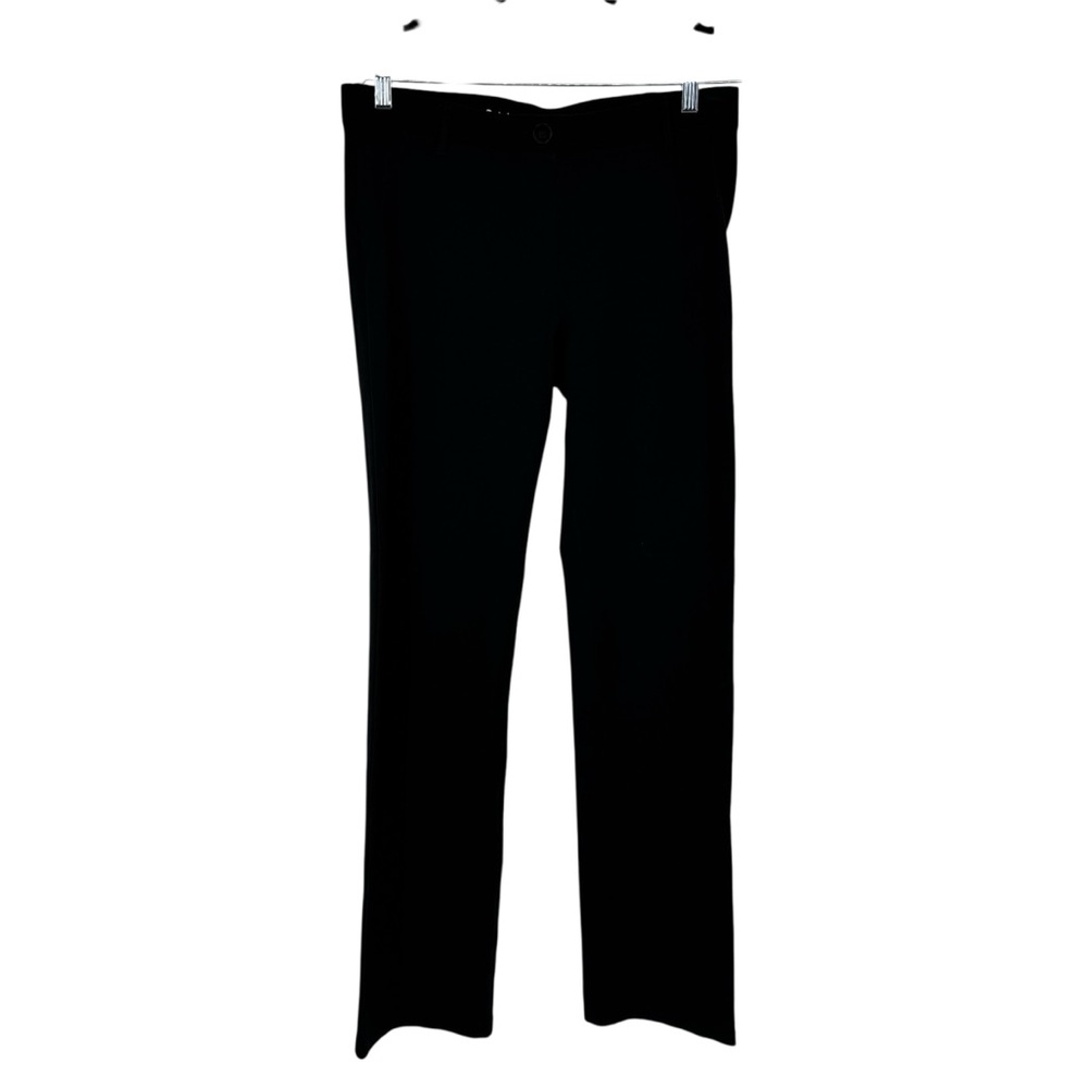 Women’s Betabrand Large Black Rayon/Nylon/Spandex Straight Leg Yoga/Dress Pants
